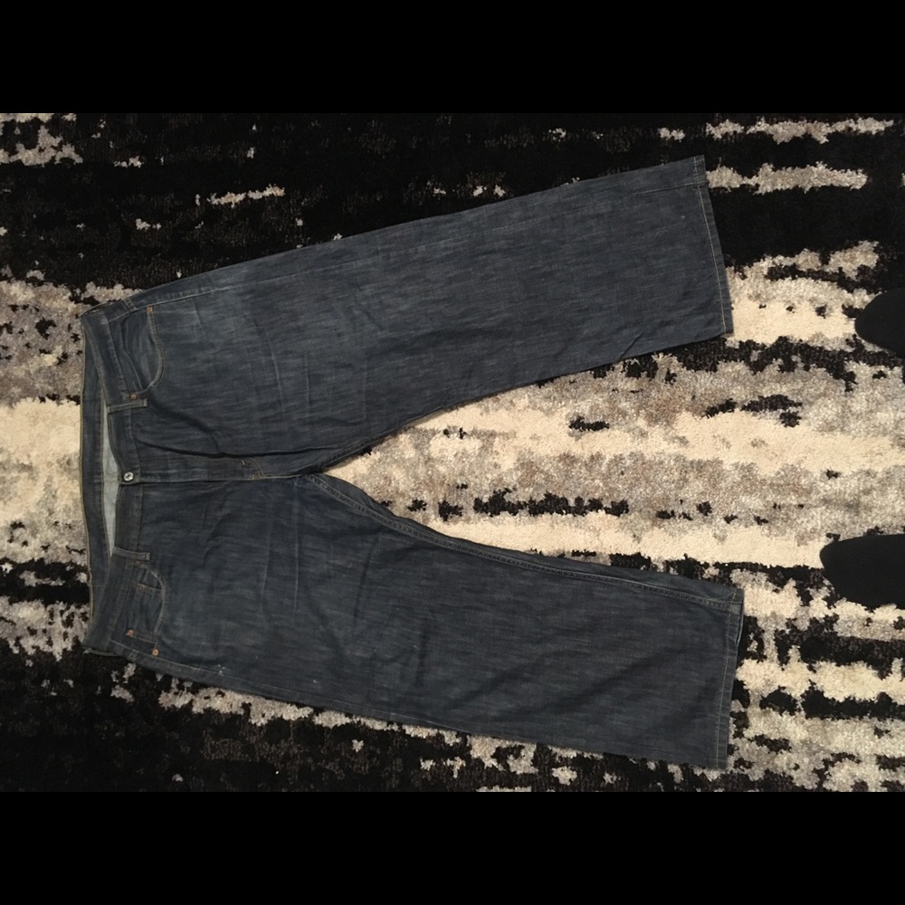 Lee jeans for men dark lightly distressed